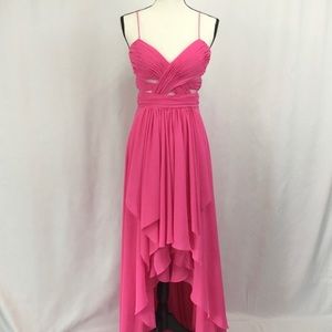 Hot Pink Cache Dress - Prom - Gown
